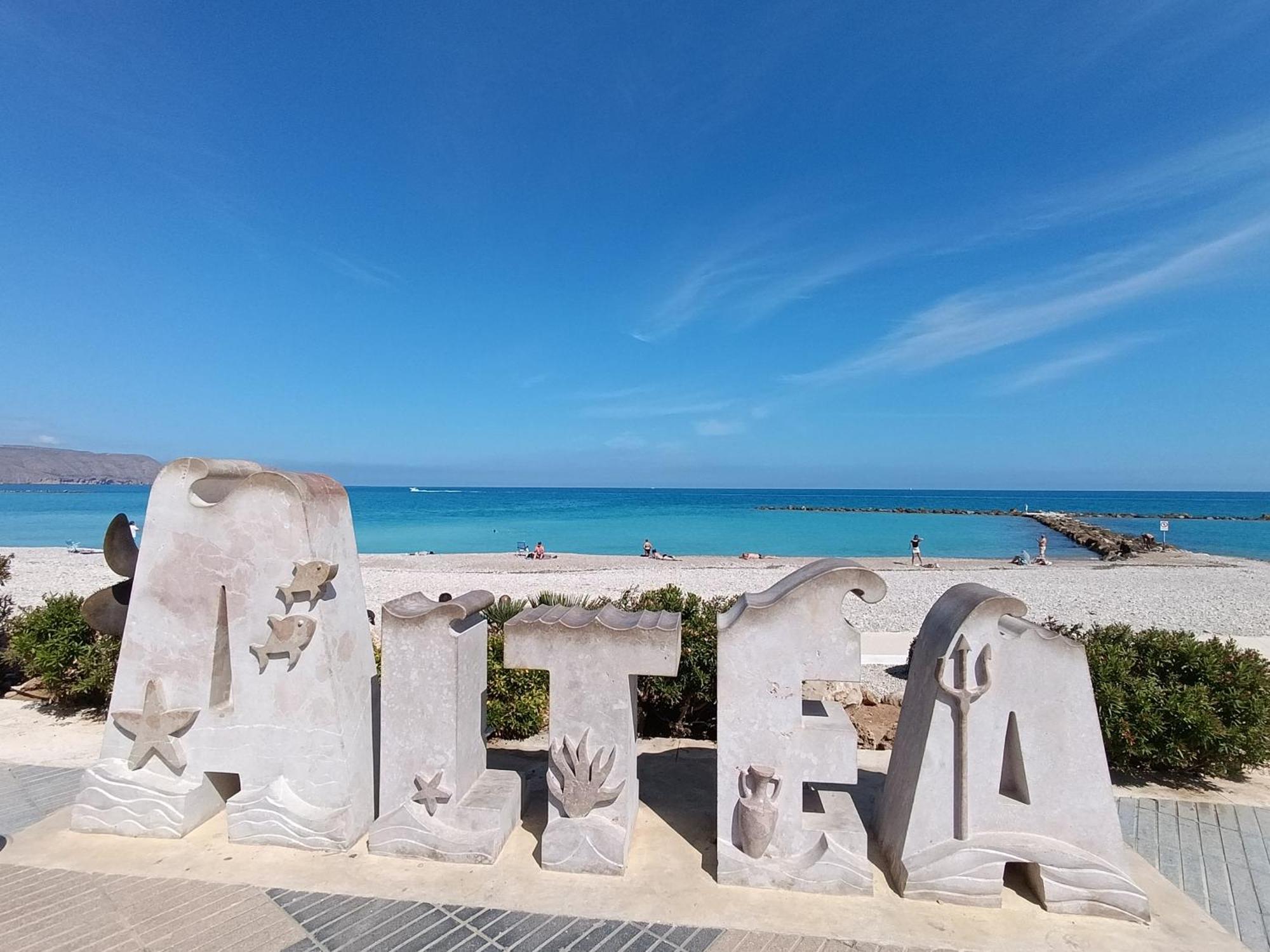 Romantic Playa Centro - Garaje Gratuito Altea Esterno foto